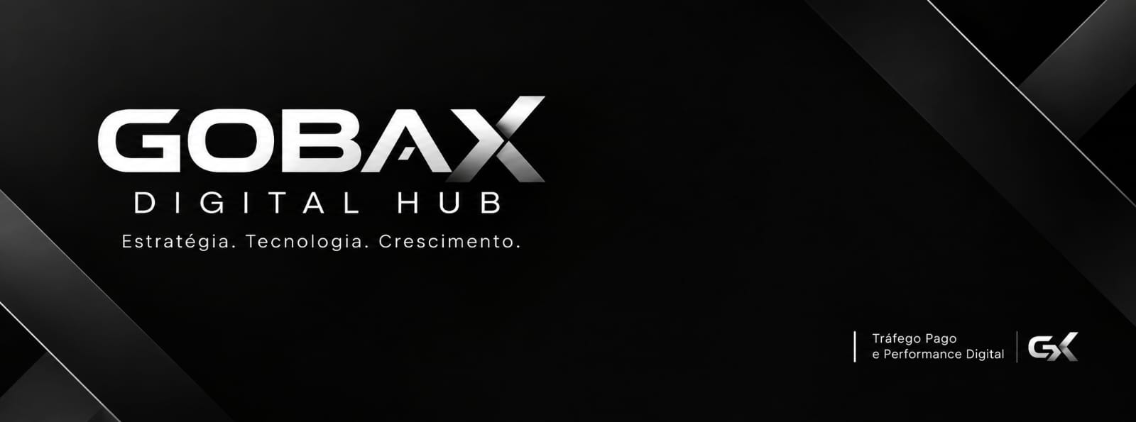 Capa institucional GOBAX — Tráfego Pago e Performance Digital